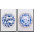 Set of 2 wall frames for kitchen 50x70cm