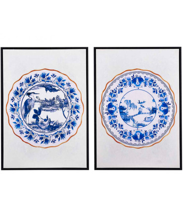 Set of 2 wall frames for kitchen 50x70cm
