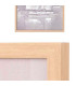 Set of 2 wall frames sailing boats 50x70cm