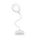 Lampe de bureau blanche LED sans fil 9.5x10.5x40cm