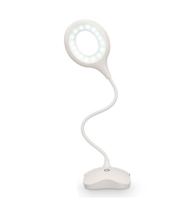 Lampe de bureau blanche LED sans fil 9.5x10.5x40cm