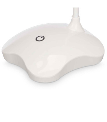 Lampe de bureau blanche LED sans fil 9.5x10.5x40cm