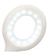 Lampe de bureau blanche LED sans fil 9.5x10.5x40cm