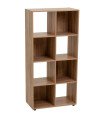 Wood MDF Shelf 8 Lockers 60x29x120cm