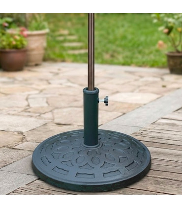 Parasol Base - Grey Cement