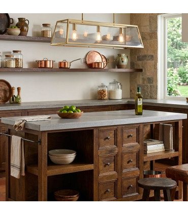 Bar Table kitchen island 100x60x95cm