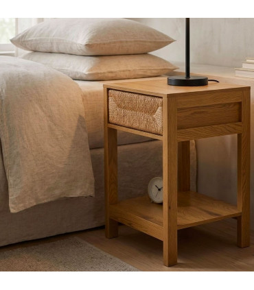Bedside table 1 drawer 40x40x58cm