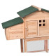 Poulailler 2 poules bois avec pondoir 162x58x111cm