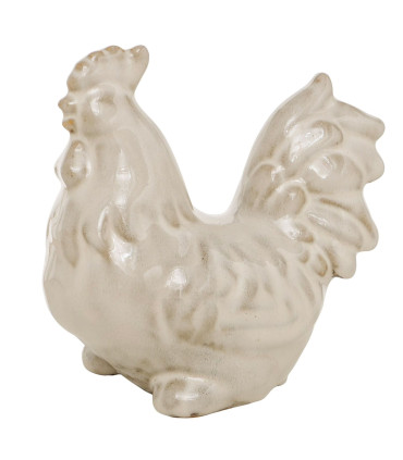 Decorative statue chicken 28x15x36cm