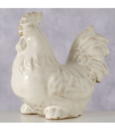 Decorative statue chicken 28x15x36cm