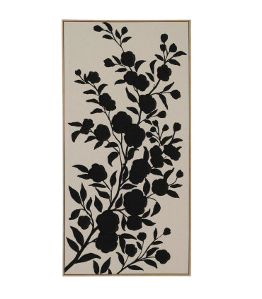 Wall Canvas white and black 120x60x4cm