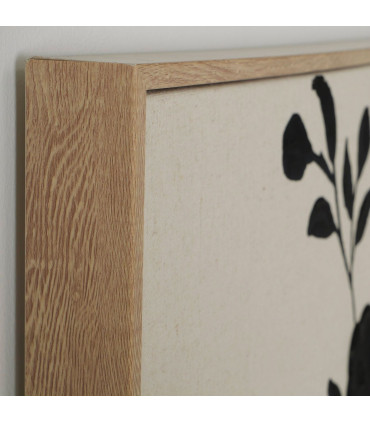 Wall Canvas white and black 120x60x4cm