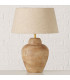 Table Lamp mangowood 34.5x34.5x45cm