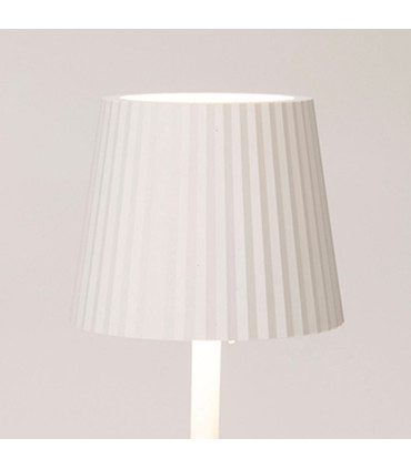 Table Lamp LED white wireless 10x10x36cm
