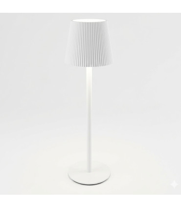 Table Lamp LED white wireless 10x10x36cm