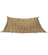 Voile ombrage rectangulaire camouflage marron 200x300cm