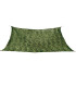 Voile ombrage camouflage rectangulaire vert 200x300cm