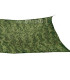 Voile ombrage camouflage rectangulaire vert 200x300cm