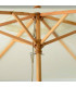 Parasol noir diamètre 300cm