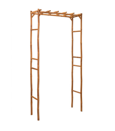Arche de jardin en bambou 116x38x220cm