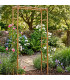 Arche de jardin en bambou 116x38x220cm