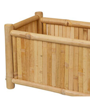 Jardinière en bambou 56x28x28cm
