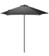Parasol rond gris foncé diamètre 230cm