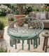 Chaise-hamac suspendue balancelle vert 80x40cm