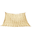 Toile ombrage carrée camouflage beige sable 300x300cm