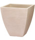 Plant Pot beige Polyéthylène 40x40x42cm