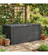 Garden storage box grey XL 300L 120x45x57cm