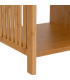 Étagère bambou 6 casiers 63x30x103cm