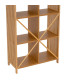 Étagère bambou 6 casiers 63x30x103cm
