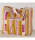 Sac en tissu multicolore Ciao 39x37x14cm