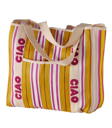 Multicolor tissue bag ciao 39x37x14cm