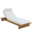 Lounge Chair aluminium 210x90x35cm