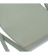 Lounge Chair metal and tissue green 61x103x96cm