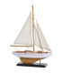 Decorative Boat Wood - 40x13x35cm