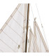 Decorative Boat Wood - 40x13x35cm