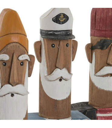 Set of 3 statues 14x6x23cm