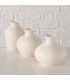 Set of 3 Small Design ceramic 10.5x10.5x11cm