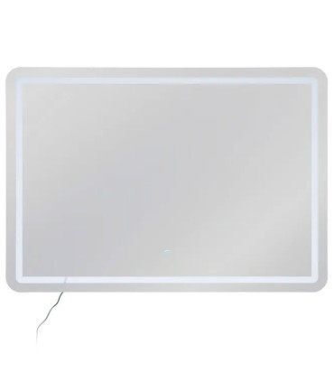 Miroir lumineux led tactile 100x2.5x70cm
