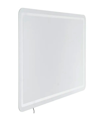 Miroir lumineux rectangulaire led tactile 100x2.5x70cm