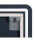 Miroir lumineux rectangulaire led tactile 100x2.5x70cm