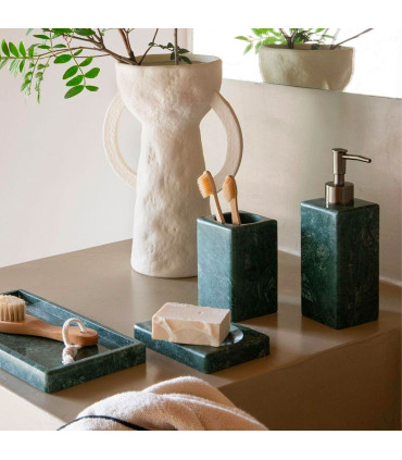 Toothbrush Holder Black Marble