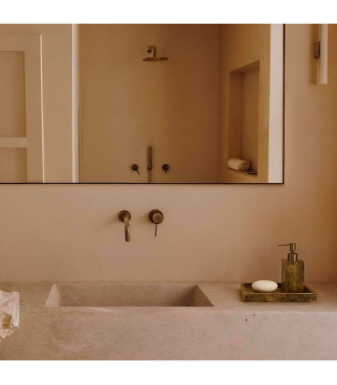Bathroom Tray white marble 30x13x3cm