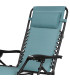 Relax Armchair Outdoor blue 175x64x108cm