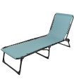 Garden Lounge Chair blue 187x56x85cm