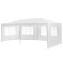 Tonnelle de jardin blanche 3x6x2.5cm