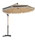 Grey Deported Parasol 250x250x240cm